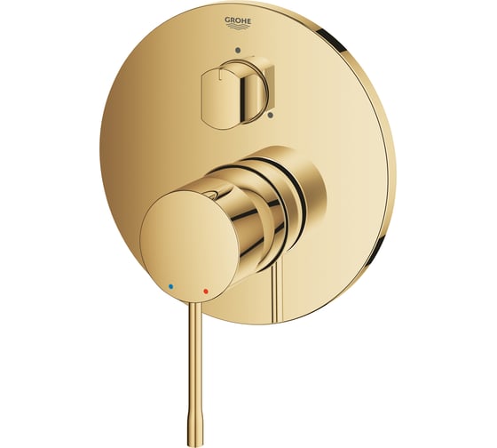 Однорычажный смеситель для ванны Grohe Essence с переключателем на 3 положения 24092GL1