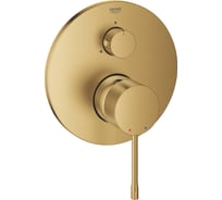 Однорычажный смеситель для ванны Grohe Essence с переключателем на 3 положения 24092GN1