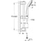 Душевой гарнитур Grohe Euphoria 110 Duo с полочкой, полу-фиксированные крепления 27225001 2