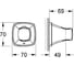 Настенный держатель для душа Grohe Grandera 27969000 2