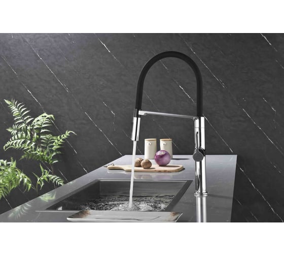 Смеситель для кухни Paulmark Barrel хром Ba214029-CR
