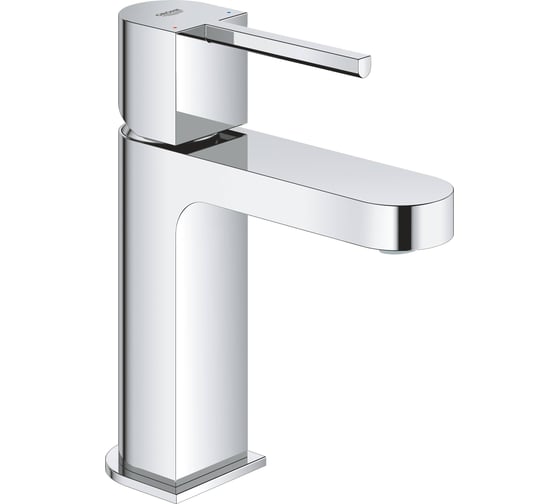 Однорычажный смеситель для раковины Grohe Plus с нажимным сливным гарнитуром 33163003