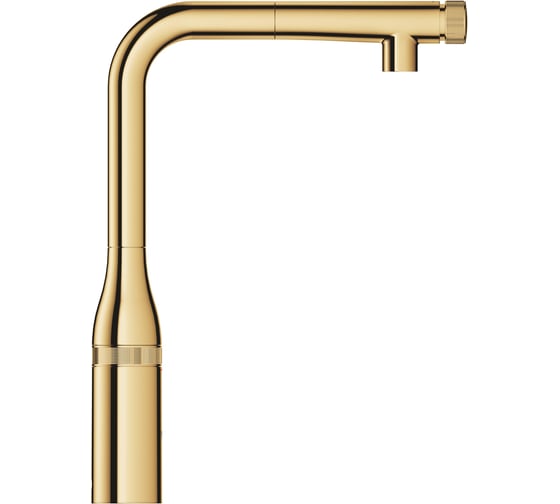 Смеситель для мойки Grohe Essence Smart Control с выдвижным L-образным изливом 31615GL0