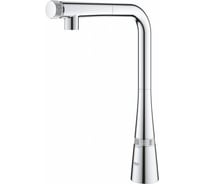 Смеситель для мойки Grohe Zedra Smart Control с выдвижным L-образным изливом 31593002