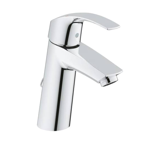 Смеситель для раковины Grohe Eurosmart однорычажный, с цепочкой, средний излив 23323001 1
