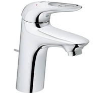 Смеситель для раковины Grohe Eurostyle 2015 со сливным гарнитуром, с энергосберегающим картриджем 23374003