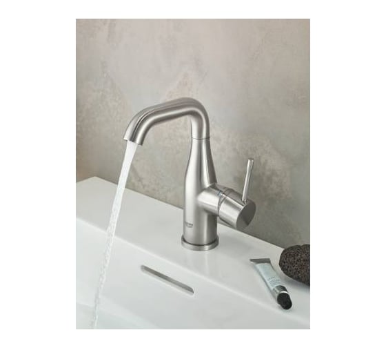 Смеситель для раковины Grohe Essence New U-излиз, со сливным гарнитуром 23462DC1