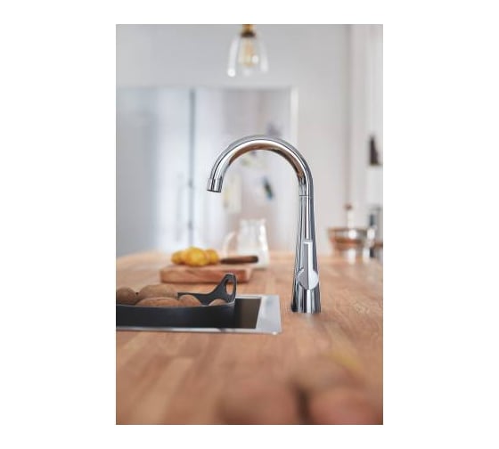 Вертикальный вентиль для подачи фильтрованной воды Grohe Zedra C-излив 30026002