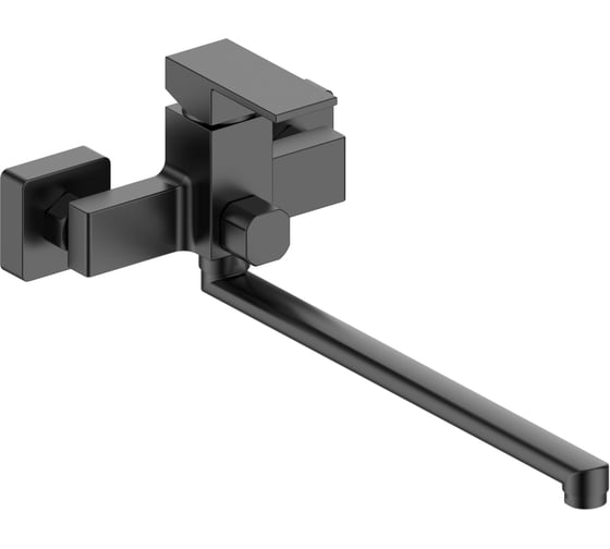 Смеситель для ванны ESKO Line с длинным изливом черный EL_AM 31 Black
