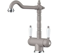 Смеситель для кухни Omoikiri Amagasaki-GR латунь/гранит/leningrad grey 4994232