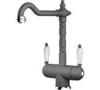 Смеситель для кухни Omoikiri Amagasaki-PL латунь/гранит/платина 4994071