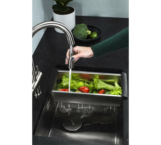 Смеситель Omoikiri Akita-S-C латунь/хром 4994330