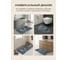 Коврик влаговпитывающий PERFECTO LINEA, 40x60 см, серия DIATOMITE, sharp lines, 22-406001 ЦЗ-4162919040 4