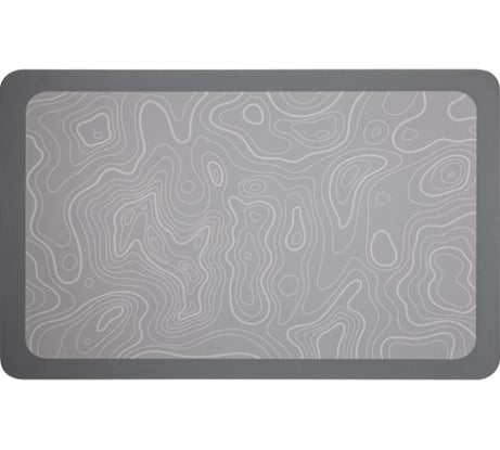 Коврик влаговпитывающий PERFECTO LINEA серия DIATOMITE 50x80 см, grey abstract, 22-508001