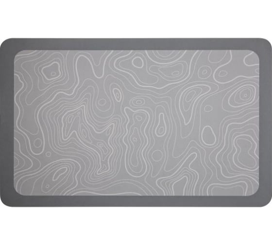Коврик влаговпитывающий PERFECTO LINEA серия DIATOMITE 50x80 см, grey abstract, 22-508001 1