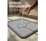 Коврик влаговпитывающий PERFECTO LINEA, 50x80 см, серия DIATOMITE, grey abstract, 22-508001 ЦЗ-2887548754 3