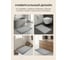 Коврик влаговпитывающий PERFECTO LINEA, 50x80 см, серия DIATOMITE, grey abstract, 22-508001 ЦЗ-2887548754 4