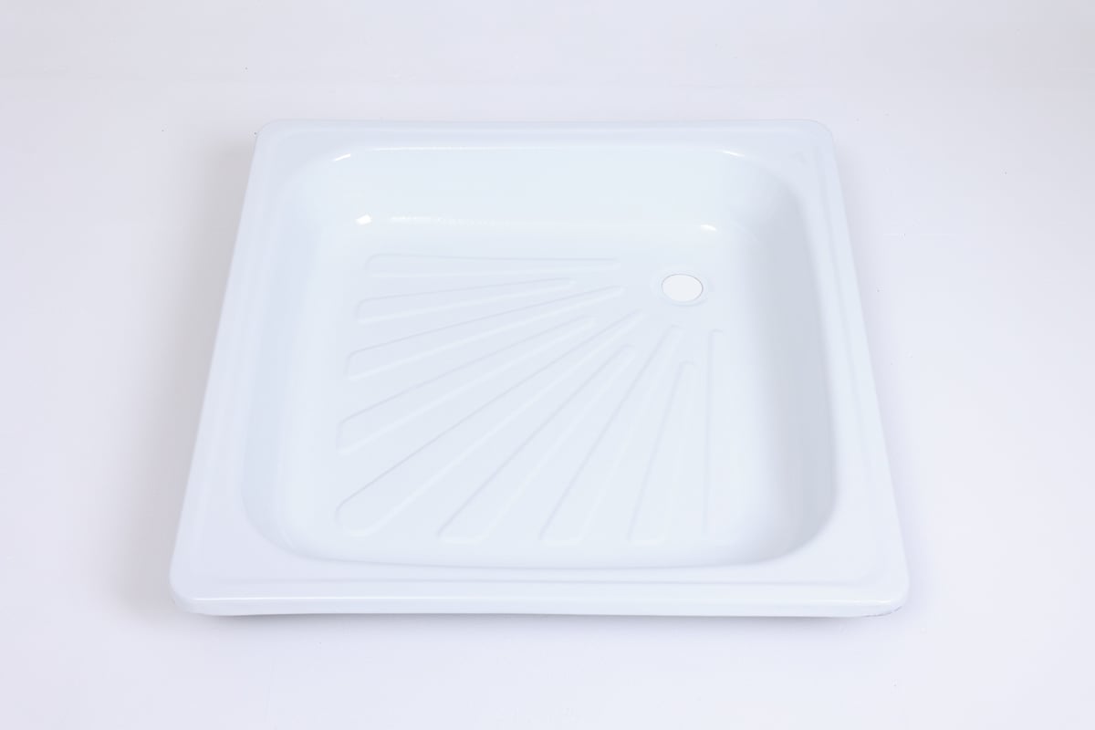 Стальной эмалированный поддон Alcora 700х700х130 59030 - выгодная цена ...