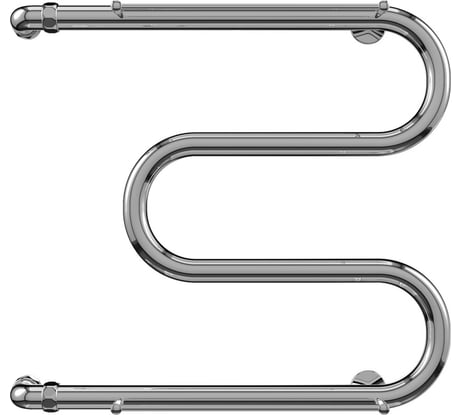 Водяной полотенцесушитель Terminus М-образный с полкой 500x400 4620768880322