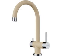 Смеситель для кухни Omoikiri Yamada-MA латунь/гранит/марципан 4994259