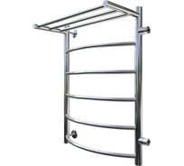 Водяной полотенцесушитель Тругор ЛЦ 1 П L 50x80x50, с полкой Приоритет1П/ПМ508050лев