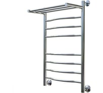 Водяной полотенцесушитель Тругор ЛЦ Лотос 2 П 80x50, с полкой Лотос2П/НП8050