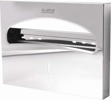 Диспенсер для покрытий на унитаз LAIMA PROFESSIONAL INOX V1 1/2 нерж. сталь, зеркальный 605703