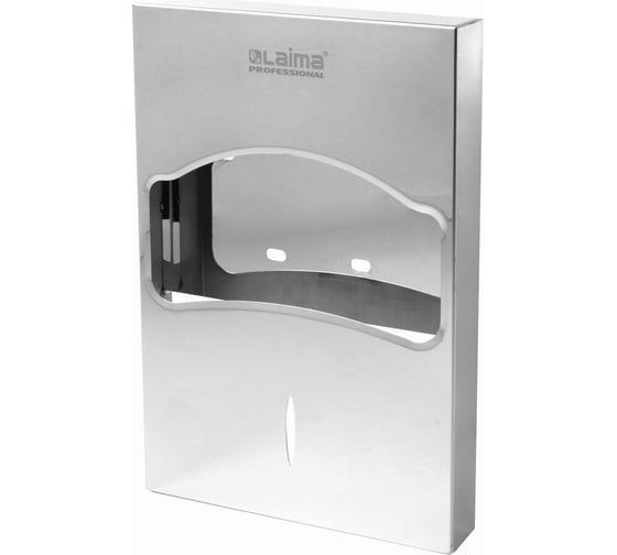 Диспенсер для покрытий на унитаз LAIMA PROFESSIONAL INOX 1/4 сложения, нерж. сталь, зеркальный 605705
