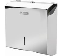 Диспенсер для полотенец LAIMA PROFESSIONAL INOX H2 Interfold нерж. сталь, зеркальный 605695