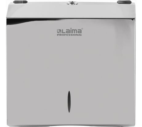 Диспенсер для полотенец LAIMA PROFESSIONAL INOX H2 Interfold нерж. сталь, зеркальный 605695