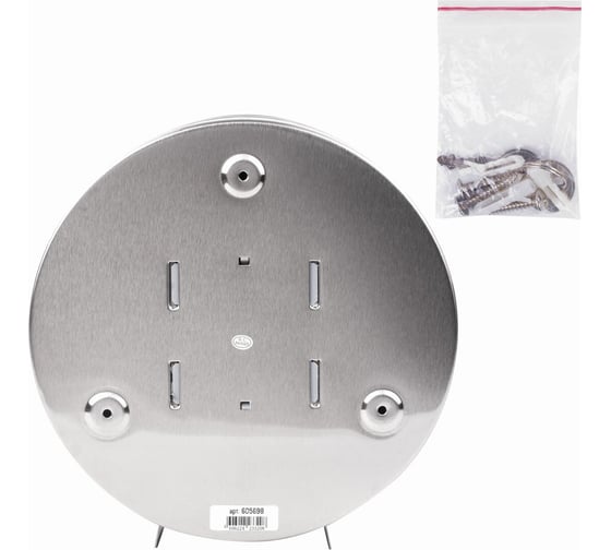 Диспенсер для туалетной бумаги LAIMA PROFESSIONAL INOX T2 малый, нерж. сталь, матовый 605698