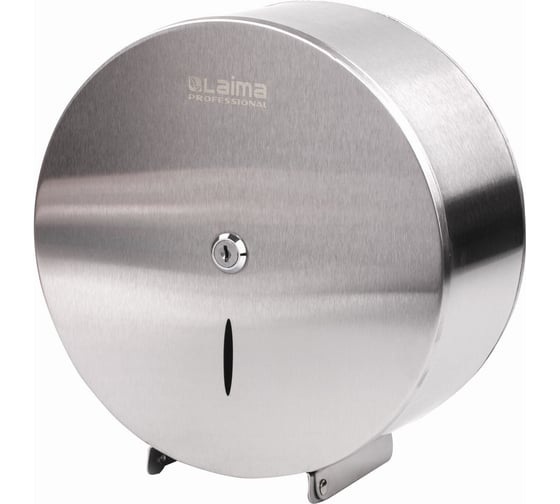 Диспенсер для туалетной бумаги LAIMA PROFESSIONAL INOX T2 малый, нерж. сталь, матовый 605698