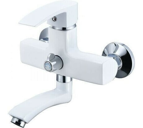 Смеситель для ванны ECONOCE D35-A, серия 270 белый EC0271WT