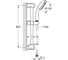 Душевой гарнитур с полочкой GROHE Tempesta Classic ручной душ, штанга 600 мм, шланг 1750 мм, хром 27926000 2