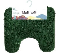 Коврик для туалета SIBO MULTISOFT 50х60 см, макароны, зелёный SI31033