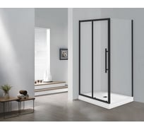 Ограждение душевое ESBANO ESF-129PS-B черный ESOGF129PSB