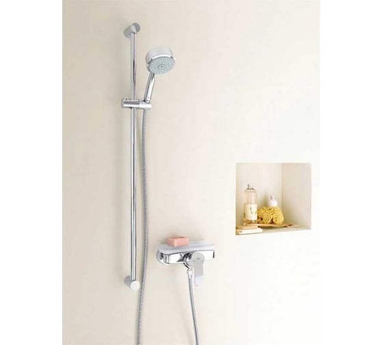 Душевая штанга GROHE Tempesta 900 мм, хром (замена 27524000) 27524001 00000136695