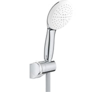 Душевой набор GROHE Tempesta 110 2 режима струи, круглый ручной душ, настенный держатель, шланг 1750 мм, 8.5 л/мин, хром 27601003 00000138273