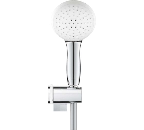 Душевой набор GROHE Tempesta 110 2 режима струи, круглый ручной душ, настенный держатель, шланг 1750 мм, 8.5 л/мин, хром 27601003 00000138273
