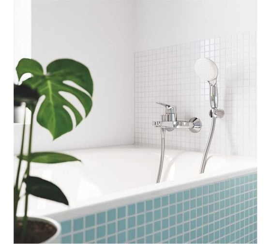 Смеситель для ванны GROHE Start Flow однорычажный, хром 23772000