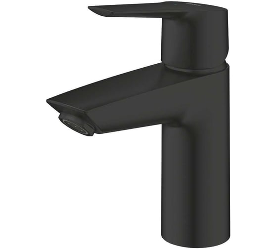 Смеситель для раковины GROHE Start с донным клапаном, S-Size, матовый черный 235512432