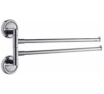 Вешалка для полотенца LEDEME двойная, поворотная L3512 896741