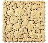 Коврик для ванны, бассейна, сауны, бани ПластФактор Aqua Marine антискользящий, 6 шт, бежевый 4630027114143