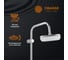 Душевая система Orange в комплекте со смесителем T19-944cr 5