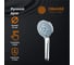 Ручной душ Orange три режима струи, силиконовые форсунки OAS01 2