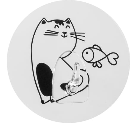 Крючок Fora на силиконе Рыбка Happy Cats FOR-HC071