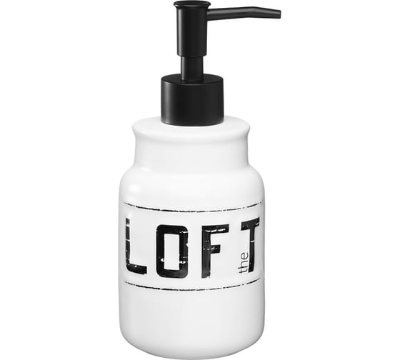 Дозатор Fora для жидкого мыла настольный, керамика LOFT FOR-LT021 1