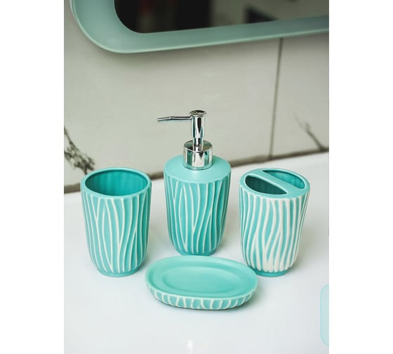 Настольный стакан для зубных щёток Fora Tiffany керамика FOR-TIF042