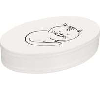 Мыльница Fora Happy Cats настольная, керамика FOR-HC036