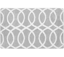 Коврик Fora для ванной комнаты хлопковый, серый, Создавая мечты FOR-DA051GR
